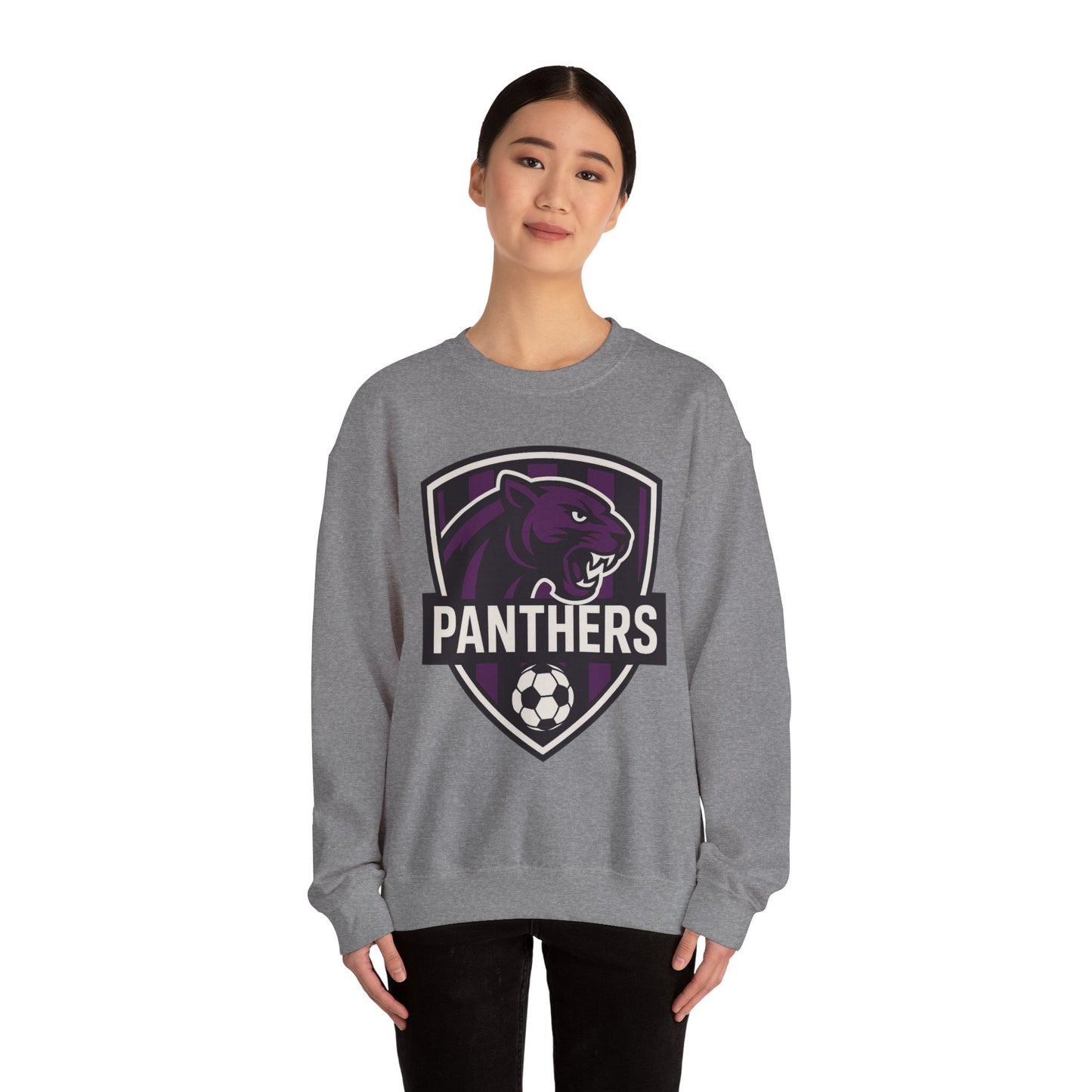 Panthers Unisex Heavy Blend™ Crewneck Sweatshirt - Perfect for Game Day and Sports Events