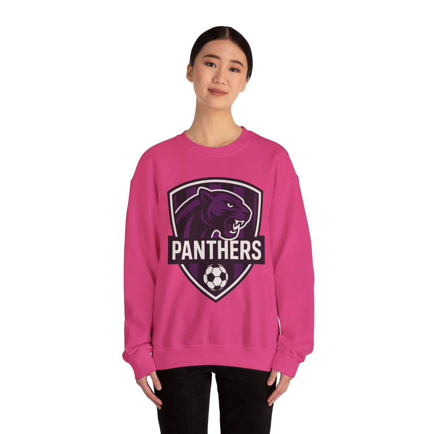 Panthers Unisex Heavy Blend™ Crewneck Sweatshirt - Perfect for Game Day and Sports Events