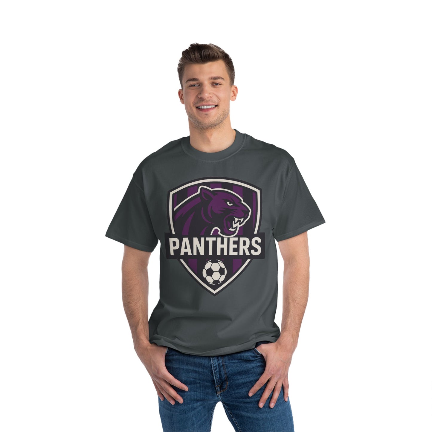 Panthers Soccer Short-Sleeve T-Shirt | Beefy-T®
