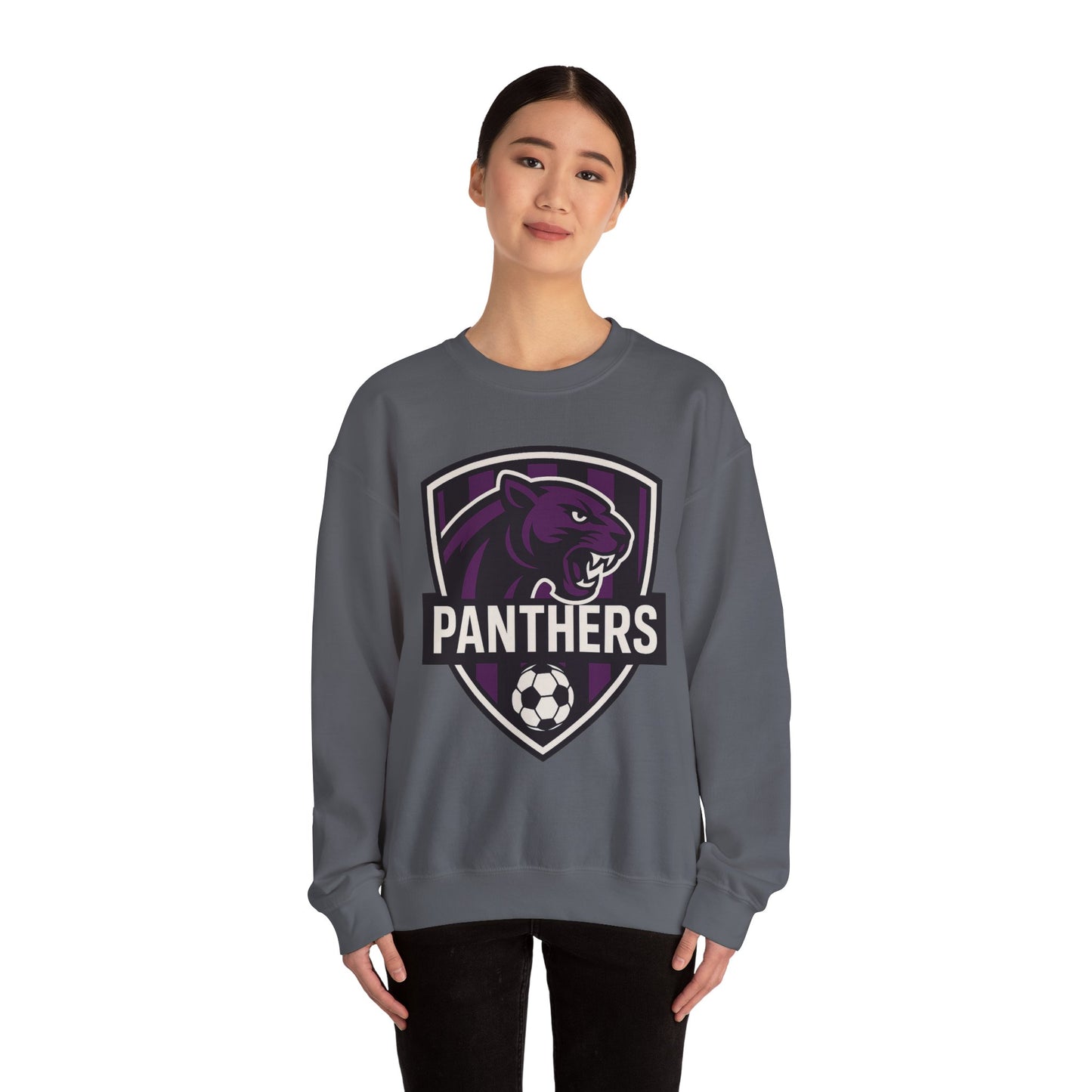 Panthers Unisex Heavy Blend™ Crewneck Sweatshirt - Perfect for Game Day and Sports Events