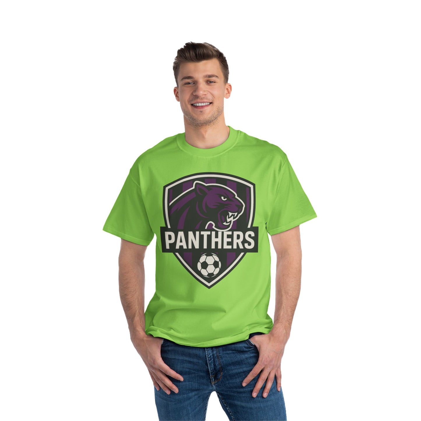 Panthers Soccer Short-Sleeve T-Shirt | Beefy-T®