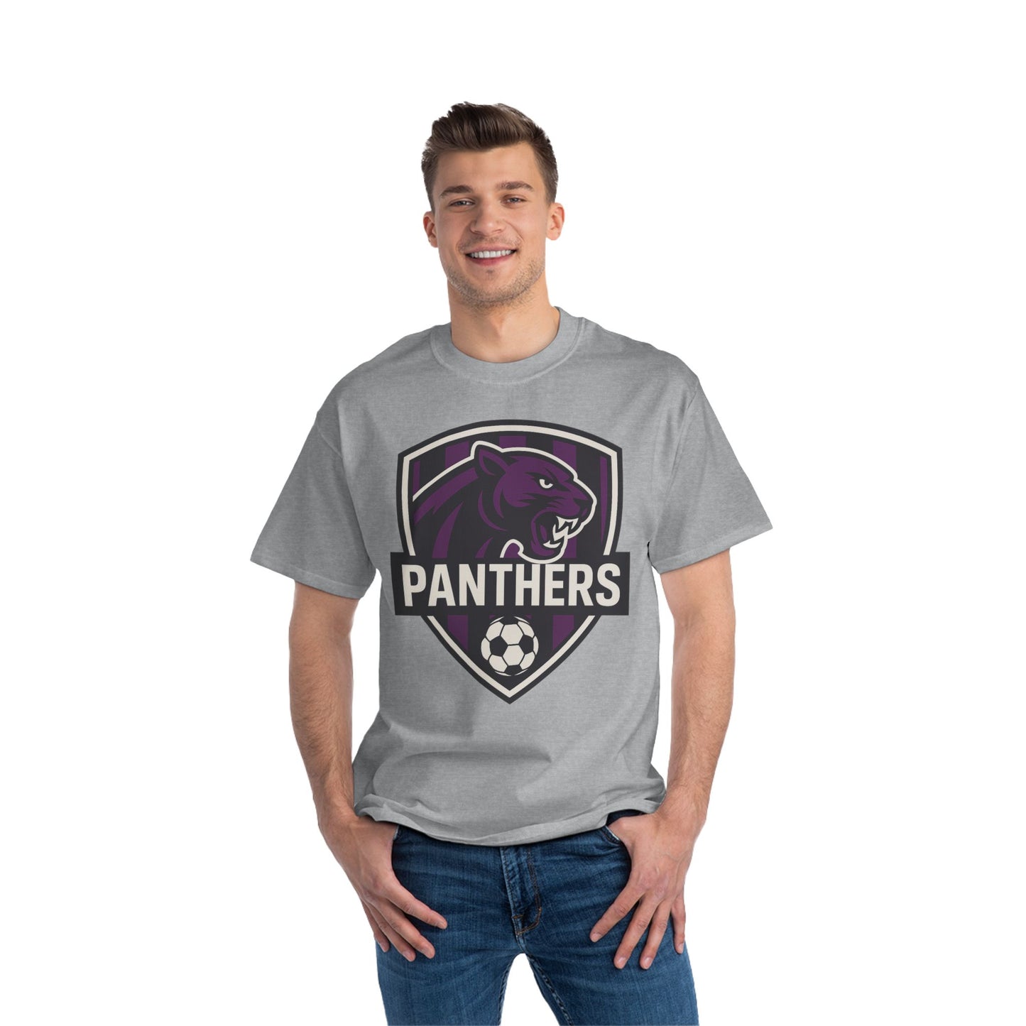 Panthers Soccer Short-Sleeve T-Shirt | Beefy-T®