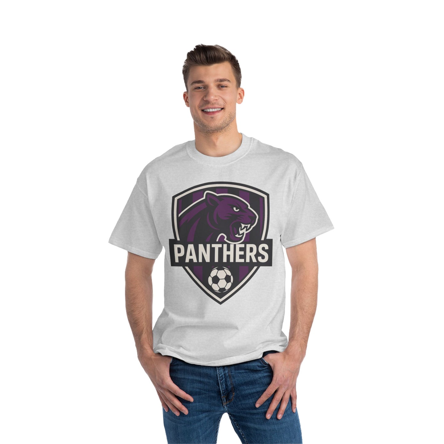 Panthers Soccer Short-Sleeve T-Shirt | Beefy-T®