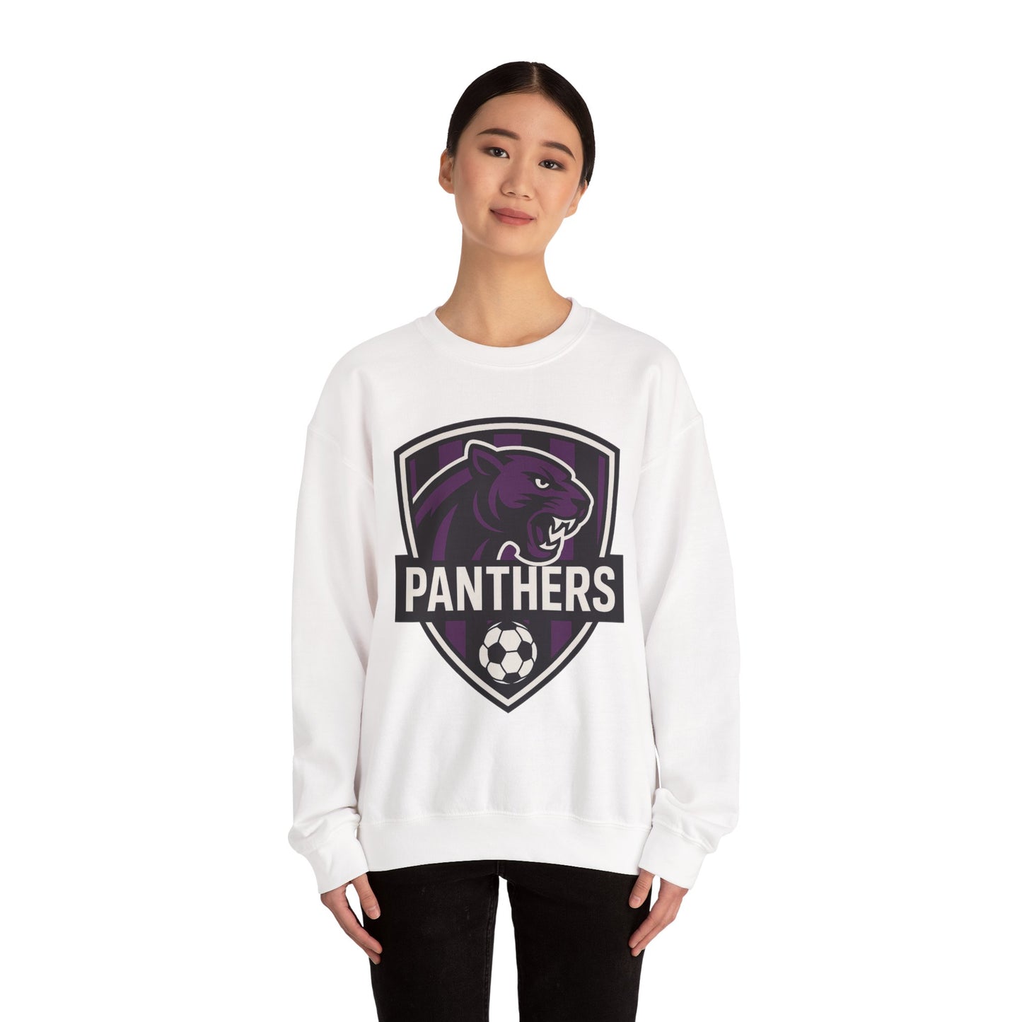 Panthers Unisex Heavy Blend™ Crewneck Sweatshirt - Perfect for Game Day and Sports Events