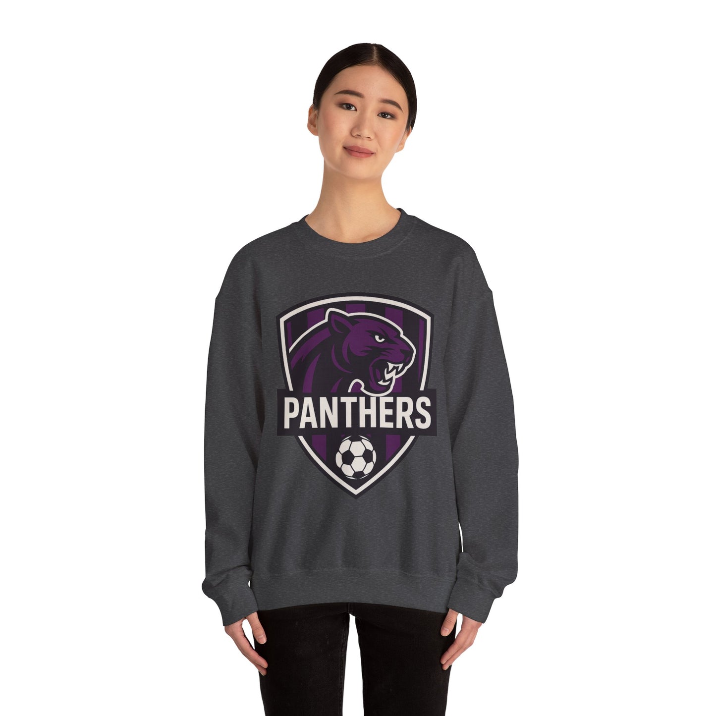 Panthers Unisex Heavy Blend™ Crewneck Sweatshirt - Perfect for Game Day and Sports Events