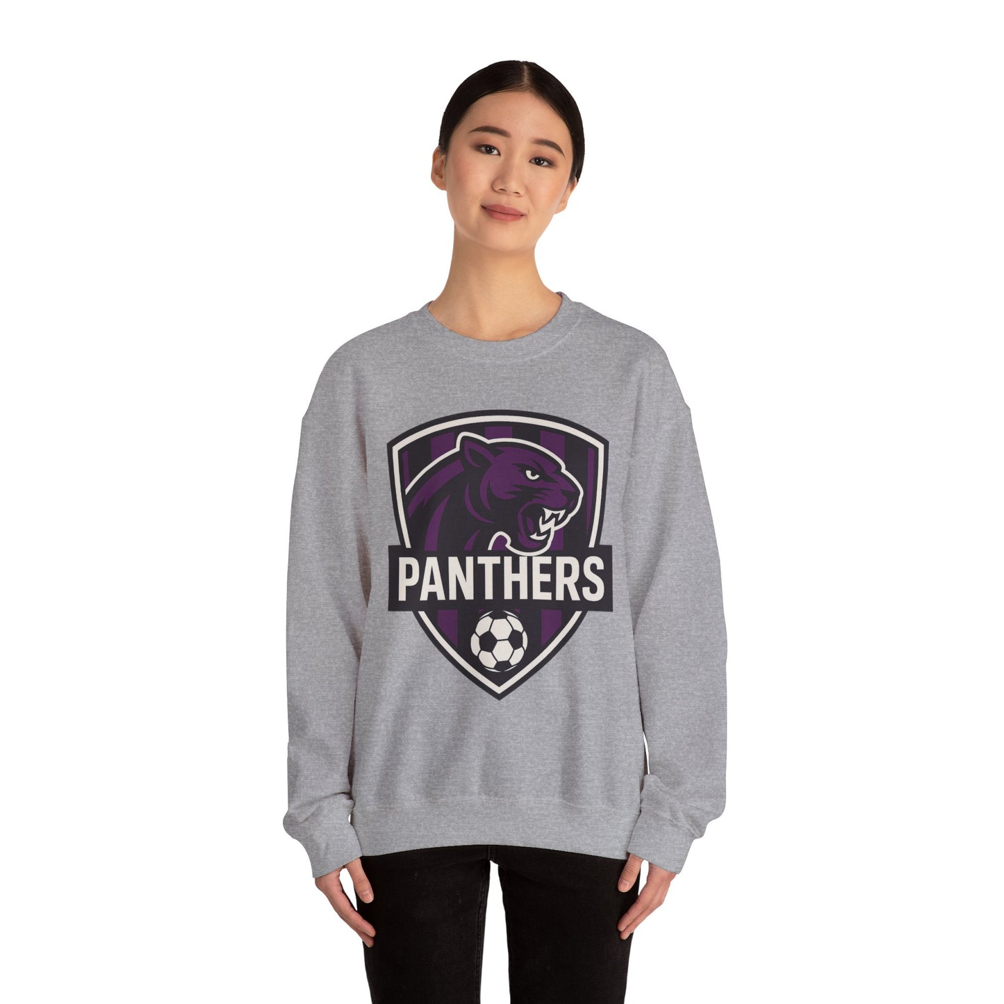 Panthers Unisex Heavy Blend™ Crewneck Sweatshirt - Perfect for Game Day and Sports Events