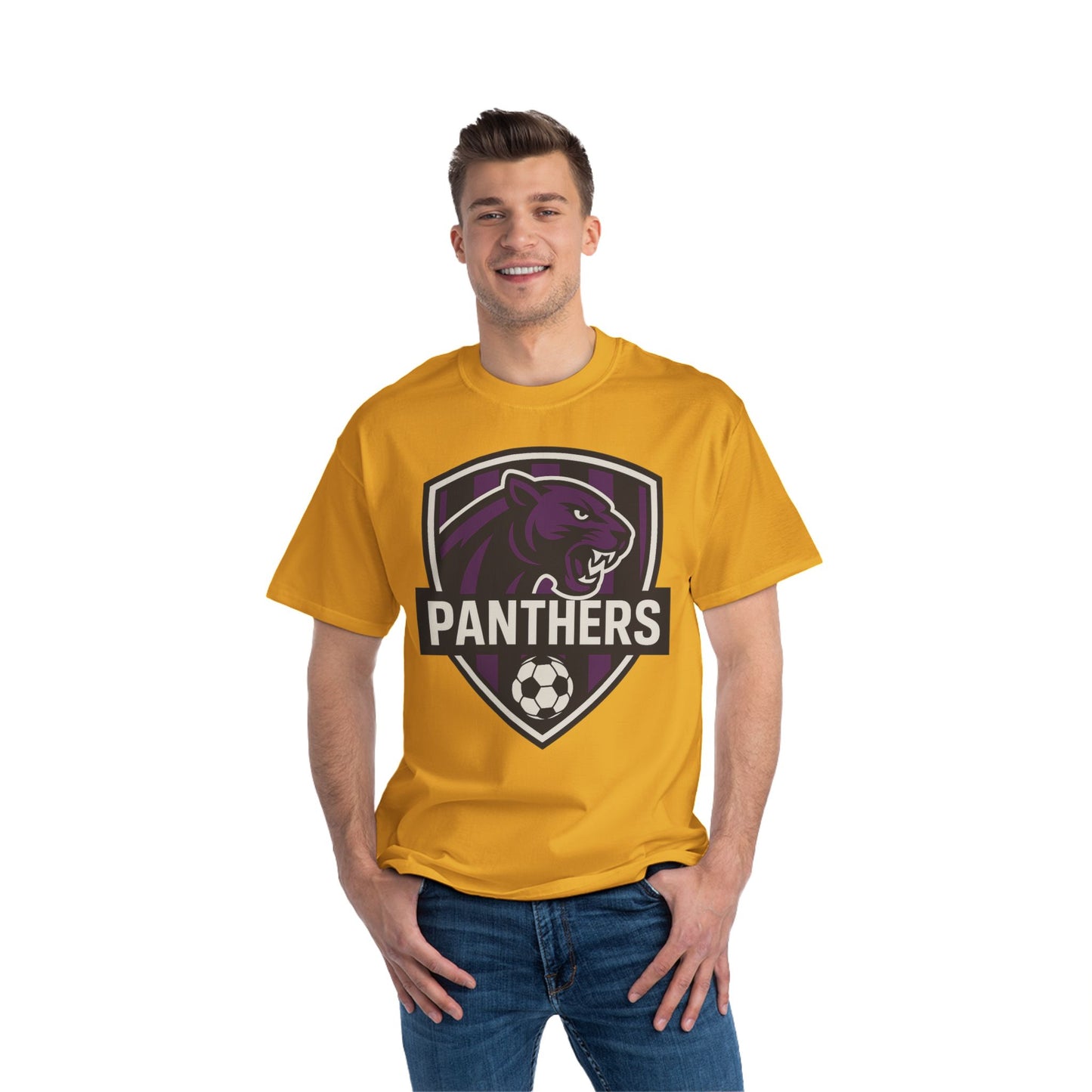 Panthers Soccer Short-Sleeve T-Shirt | Beefy-T®