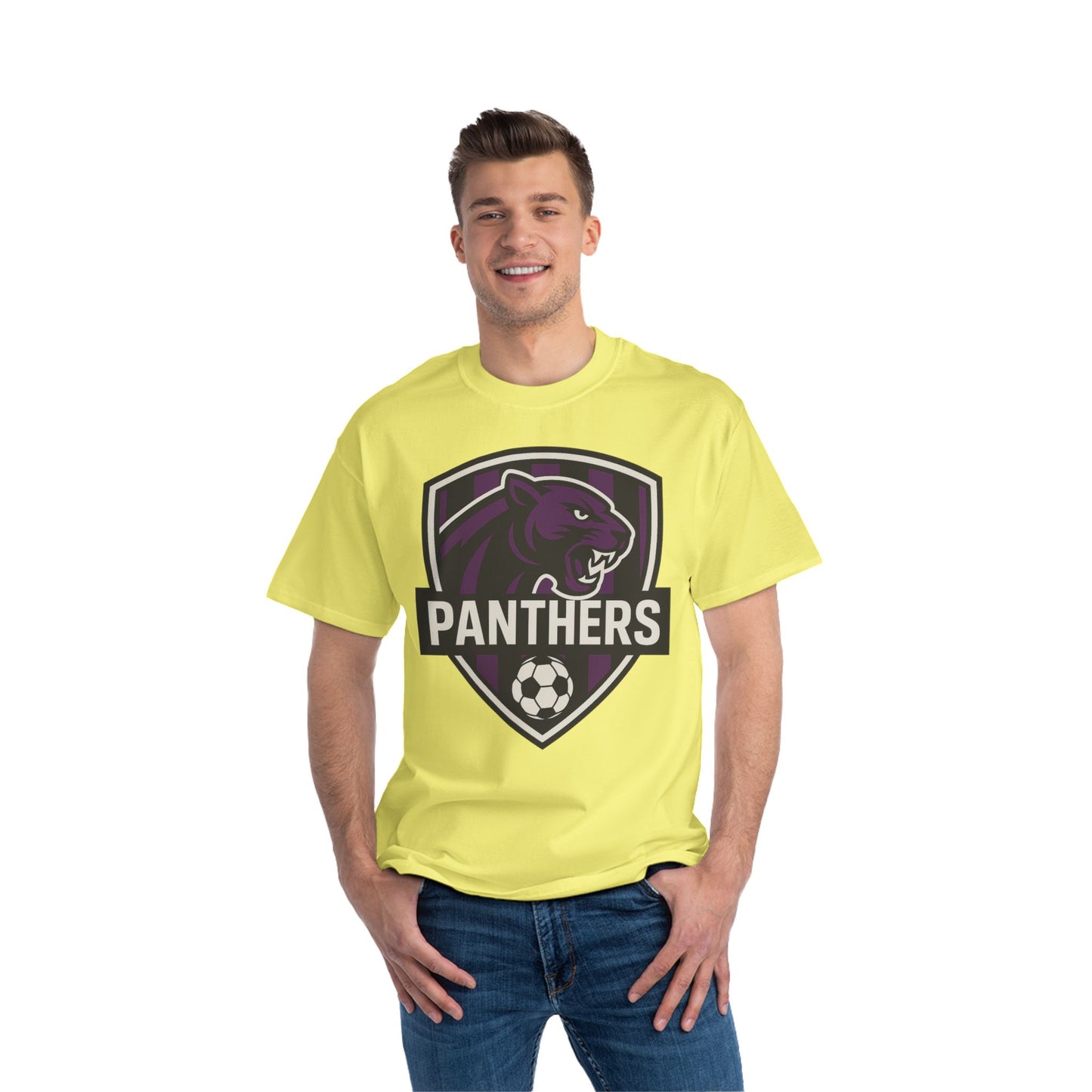 Panthers Soccer Short-Sleeve T-Shirt | Beefy-T®