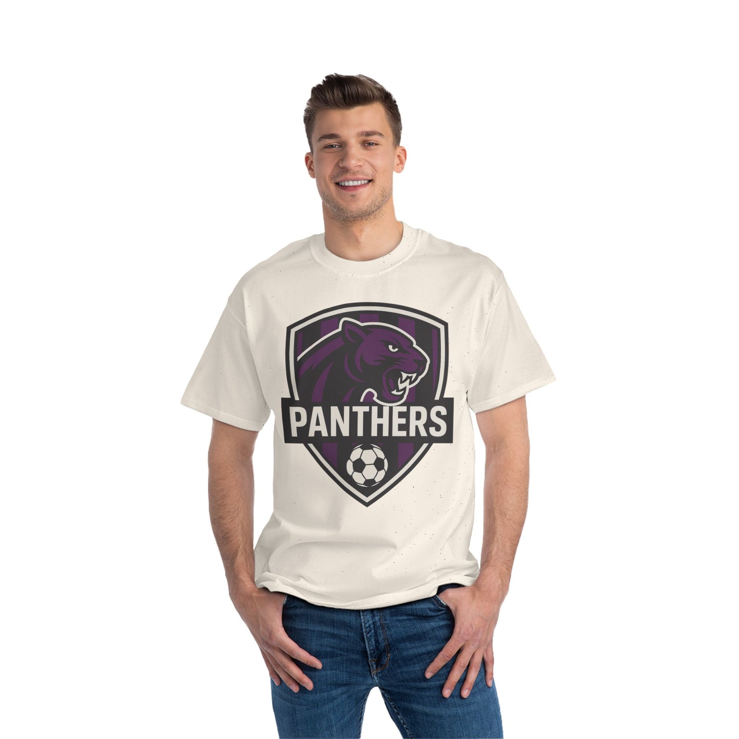 Panthers Soccer Short-Sleeve T-Shirt | Beefy-T®