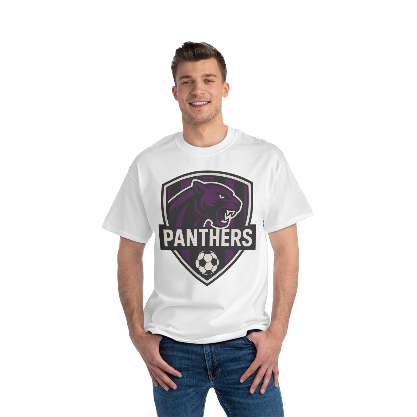 Panthers Soccer Short-Sleeve T-Shirt | Beefy-T®